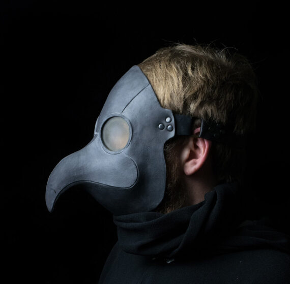 Phileas Plague Doctor Mask Black - Image 2