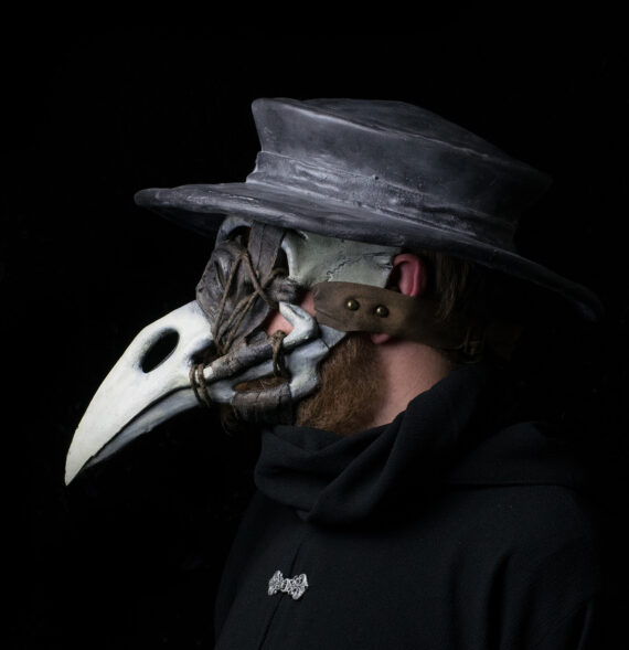 Harbinger with Traditional Plague hat. - Image 3